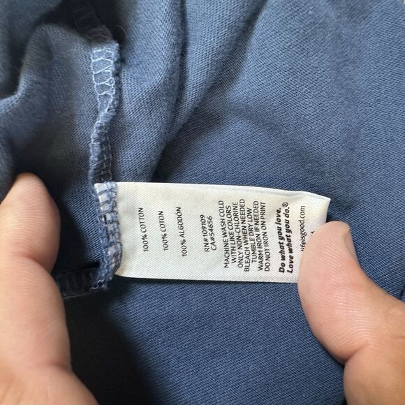 Life Is Good Long Sleeve Tee Christmas Lights Peace Sign 'Let It Shine' XXXL - Picture 5 of 6